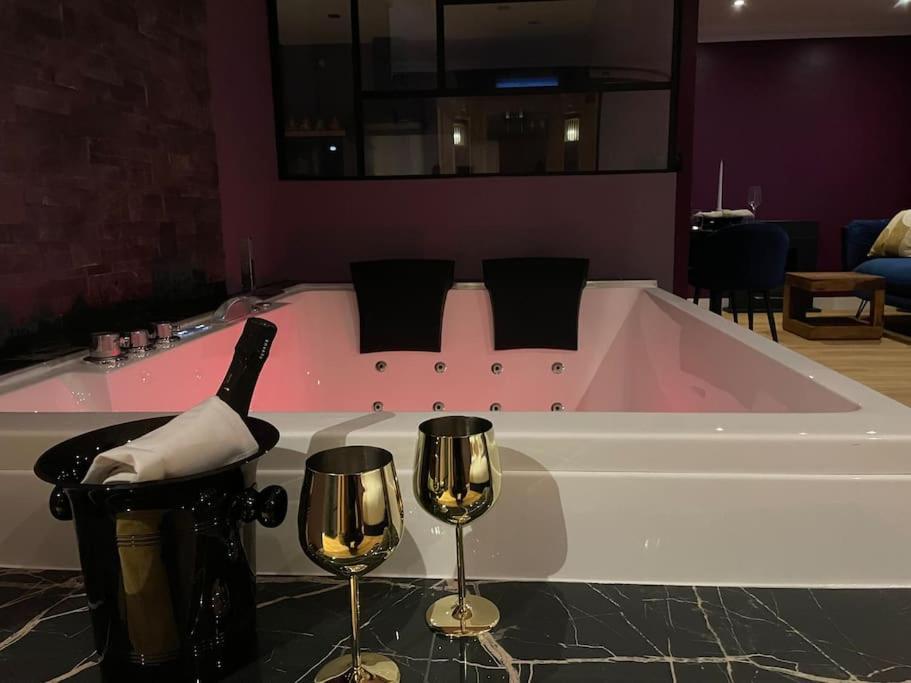 Le Cocon Des Granges - Suite Sauna Jaccuzi Spa Bonnieres-sur-Seine Dış mekan fotoğraf